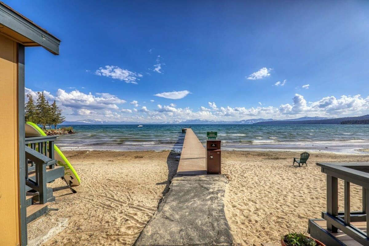 Lakeside Studio Steps From The Beach Tahoe Vista Exteriör bild