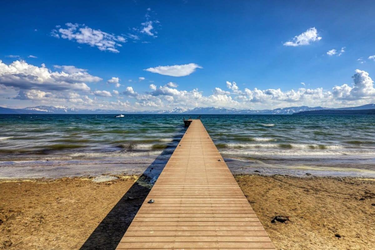 Lakeside Studio Steps From The Beach Tahoe Vista Exteriör bild