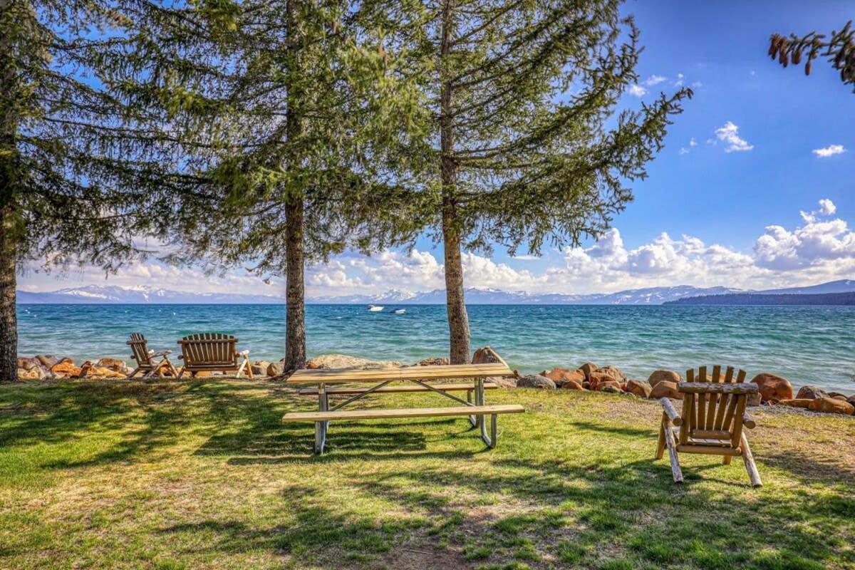 Lakeside Studio Steps From The Beach Tahoe Vista Exteriör bild